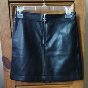 WILFRID FREE Zip-up Vegan Leather Mini